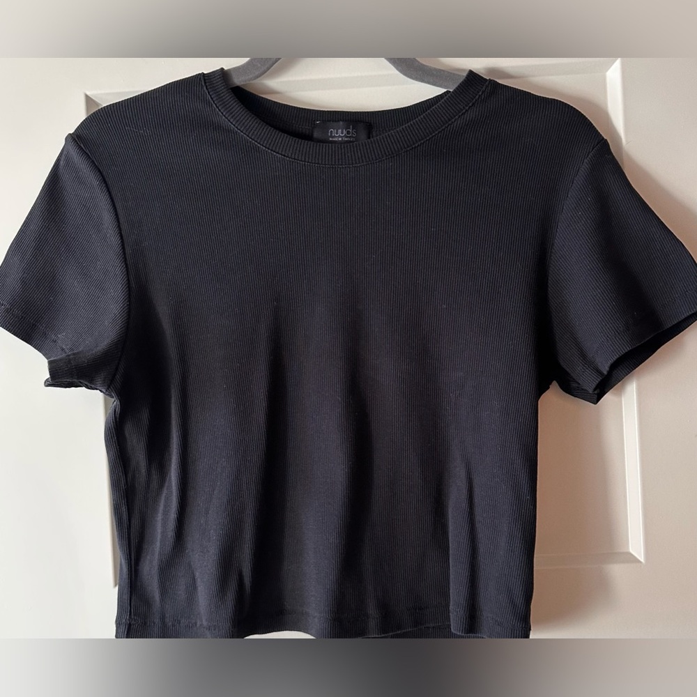 Nuuds Baby Tee black large